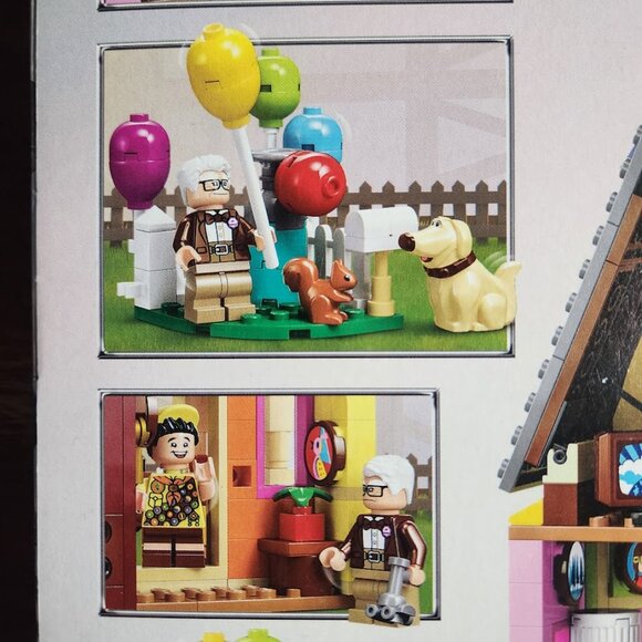 NEW Lego Disney Pixar UP House Building Set Toy with Balloons Movie Kit 43217 Br - Picture 15 of 16